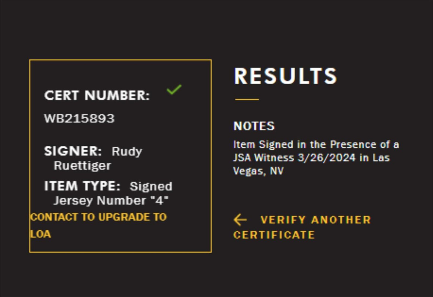 Rudy Ruettiger Signed Jersey Framed W/ JSA COA Notre Dame Fighting Irish Green