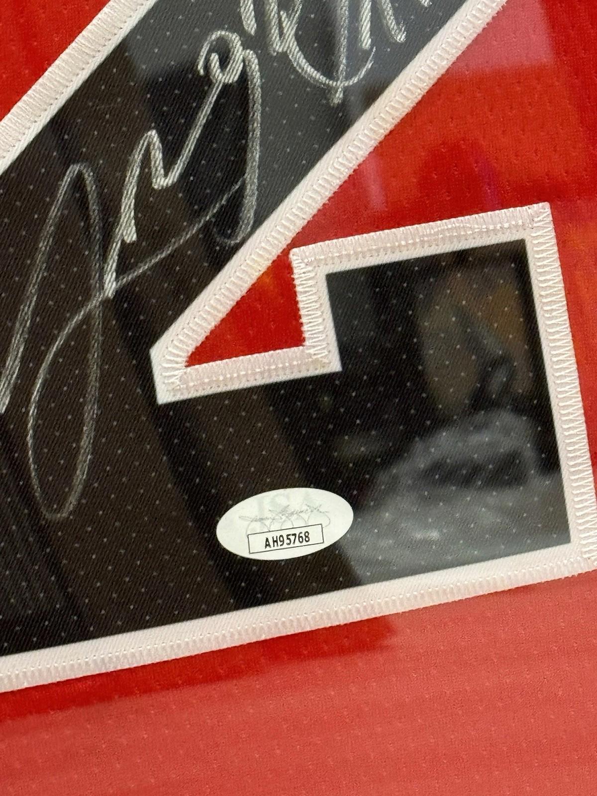 Signed Lamelo Ball And Lonzo Ball Autographed Jerseys Framed