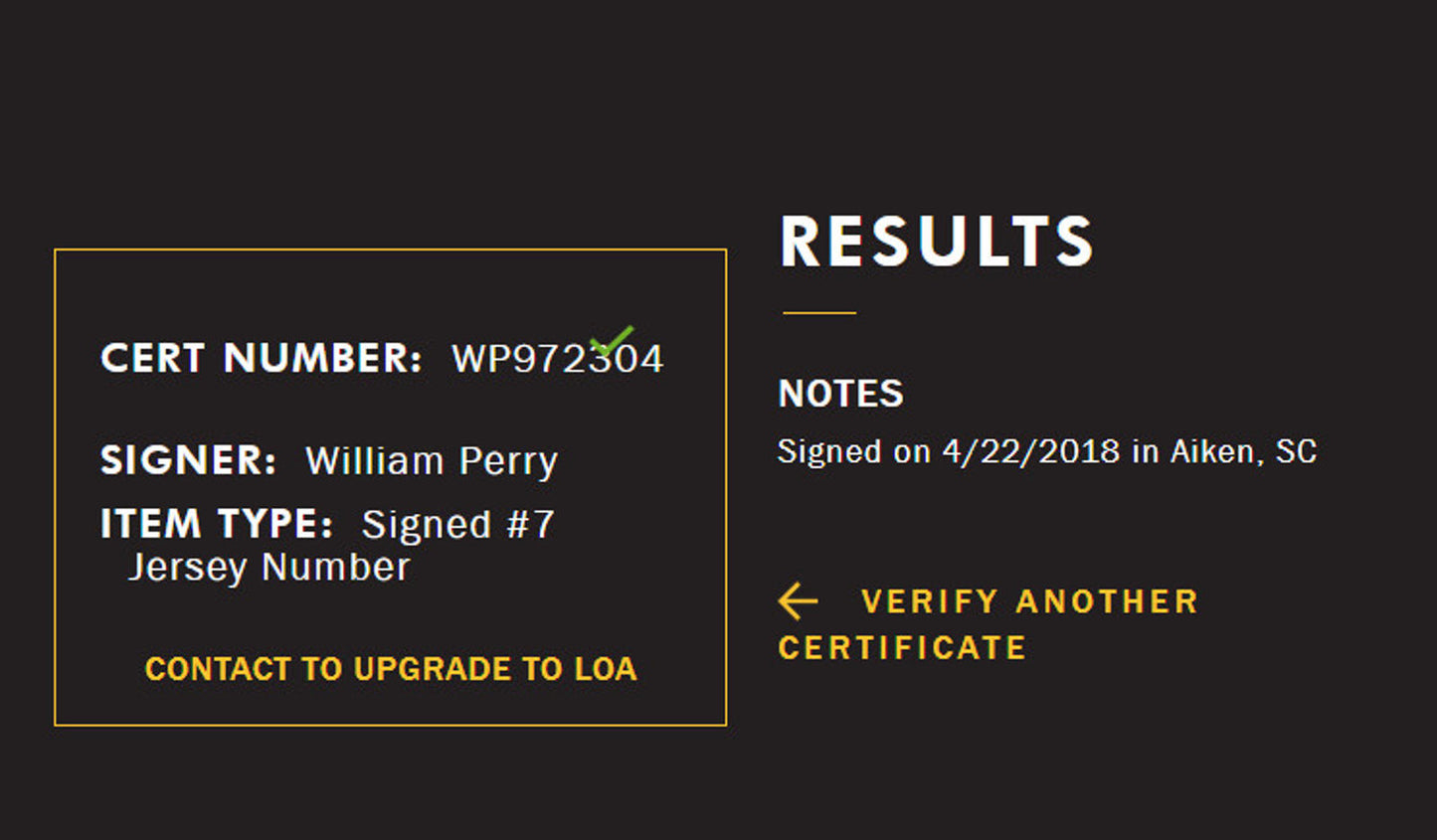William Perry Signed Jersey Framed W/ JSA COA Chicago Bears Orange Auto Display