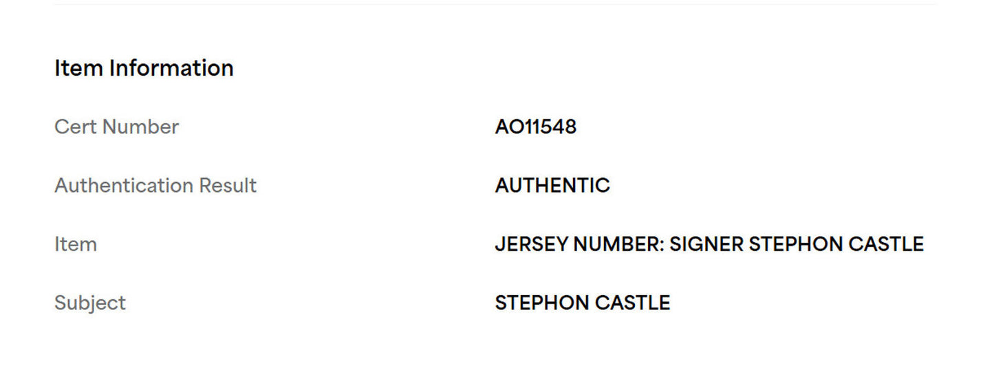 Stephon Castle Signed Jersey Framed W/ PSA COA San Antonio Spurs Black Auto