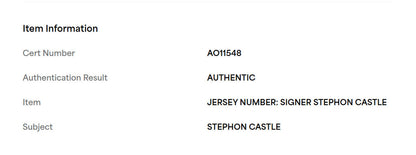 Stephon Castle Signed Jersey Framed W/ PSA COA San Antonio Spurs Black Auto