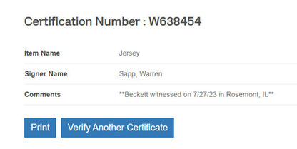 Warren Sapp Signed Jersey Framed W/ Beckett BAS COA Tampa Bay Buccaneers Orange