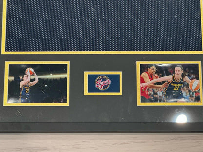 Caitlin Clark Signed Framed Indiana Fever Jersey W/COA 🔥