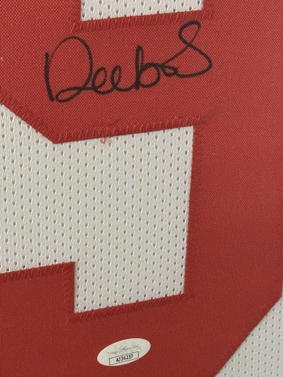 Deebo Samuel Signed Jersey Framed W/ JSA COA San Francisco 49ers White Auto