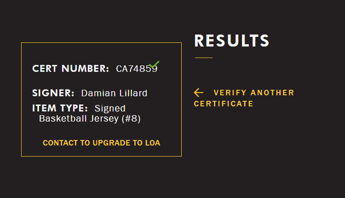 Damian Lillard Signed Jersey Framed W/ JSA COA Milwaukee Bucks Green Auto