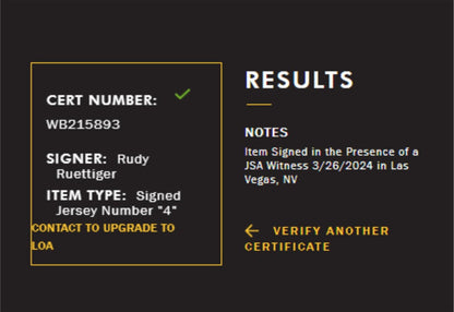 Rudy Ruettiger Signed Jersey Framed W/ JSA COA Notre Dame Fighting Irish Green