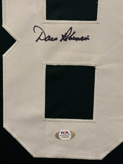 Dave Robinson Signed Jersey Framed W/ PSA COA Green Bay Packers Green Auto