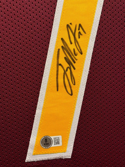 Terry McLaurin Signed Jersey Framed W/ Beckett BAS COA Washington Commanders