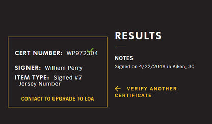 William Perry Signed Jersey Framed W/ JSA COA Chicago Bears Orange Auto Display